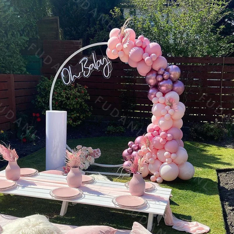 122pcs Pink DIY Party Balloons Set Arch Garland Kit For Birthday Wedding Chrome Latex Balloons Party Decors Globos Supplies
122pcs Pink DIY Party Balloons Set Arch Garland Kit For Birthday Wedding Chrome Latex Balloons Party Decors Globos Supplies