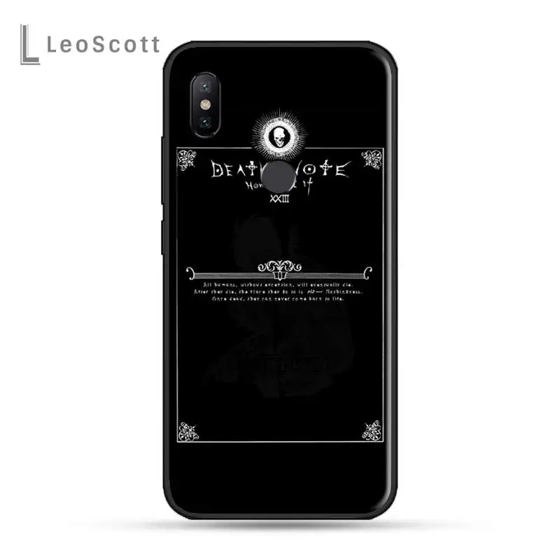 Anime Manga Death Note Notebook pattern Phone Case For Xiaomi Redmi 7 8 9t a3 9se k20 mi8 max3 lite 9 note 9s 10 pro
Anime Manga Death Note Notebook pattern Phone Case For Xiaomi Redmi 7 8 9t a3 9se k20 mi8 max3 lite 9 note 9s 10 pro