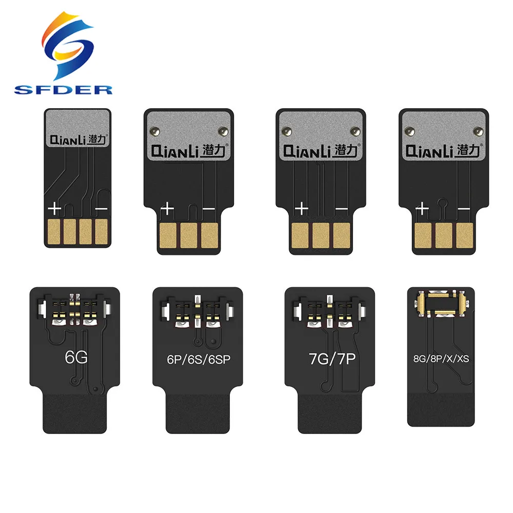 4Pcs/lot Qianli Tool Battery Connection Board for Phone XS X 8P 8 7P 7 6SP 6S 6P 6 Power Cord Boot Line Test Tool
4Pcs/lot Qianli Tool Battery Connection Board for Phone XS X 8P 8 7P 7 6SP 6S 6P 6 Power Cord Boot Line Test Tool