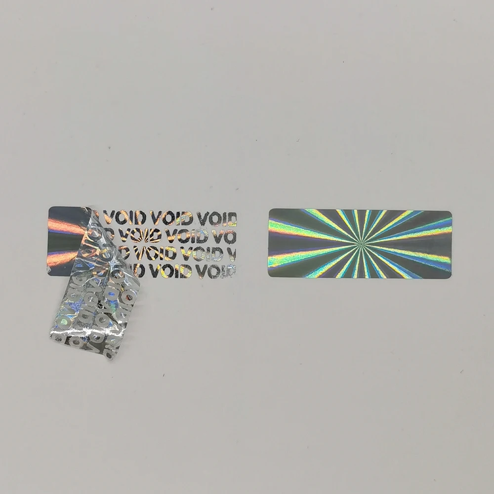 1000pcs 35mmx13mm Holographic "Void" Sealing Security Label, Laser 3D Warranty Tamper-Proof Sticker
1000pcs 35mmx13mm Holographic "Void" Sealing Security Label, Laser 3D Warranty Tamper-Proof Sticker