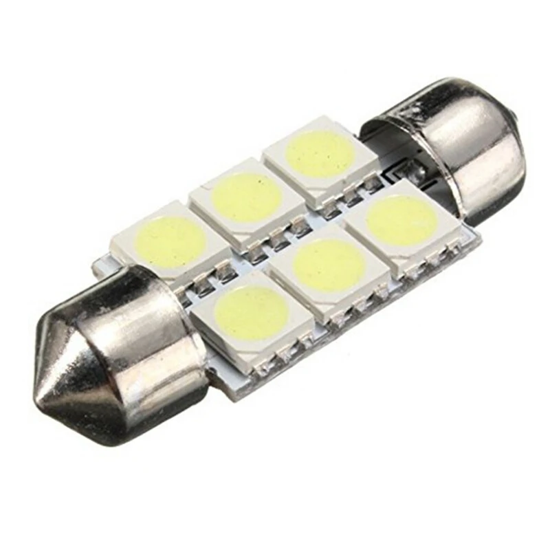 Car Festoon 6SMD 5050 led festoon 31mm 36mm 39mm 41mm LED Festoon light Interior Dome Light Lamp Bulb For Car White 12V
Car Festoon 6SMD 5050 led festoon 31mm 36mm 39mm 41mm LED Festoon light Interior Dome Light Lamp Bulb For Car White 12V