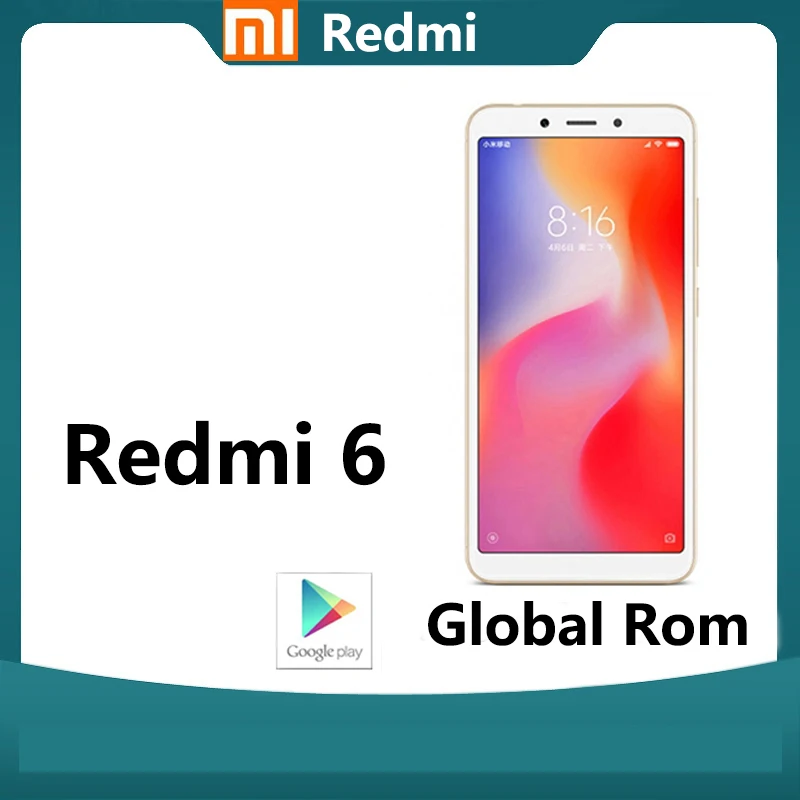 Смартфон Redmi 6 с Google Play, 3 ГБ, 32 ГБ, Android мобильный телефон, 5,45 дюйма, полноэкранный, разблокировка по лицу с ии
Смартфон Redmi 6 с Google Play, 3 ГБ, 32 ГБ, Android мобильный телефон, 5,45 дюйма, полноэкранный, разблокировка по лицу с ии