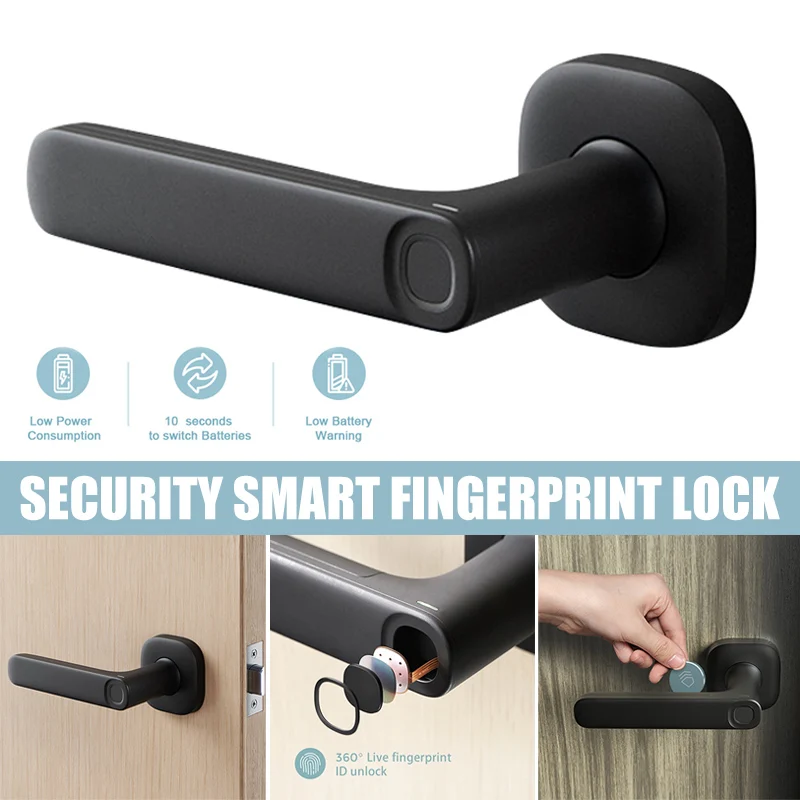 Умный дверной замок Figerprint без ключа, минималистский фотозамок с дистанционным управлением через приложение, биометрический дверной замок ...
Умный дверной замок Figerprint без ключа, минималистский фотозамок с дистанционным управлением через приложение, биометрический дверной замок ...