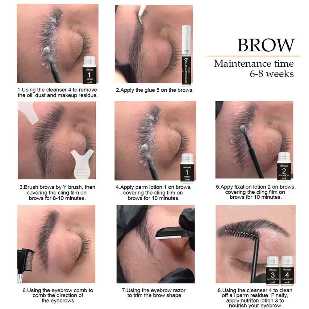 1 Set Fashion Perm Eyelash Set Semi-pernament Non-irritating Brow Tools Makeup Curling Beauty Lift For Women Kit Brow Acces R0H8
1 Set Fashion Perm Eyelash Set Semi-pernament Non-irritating Brow Tools Makeup Curling Beauty Lift For Women Kit Brow Acces R0H8