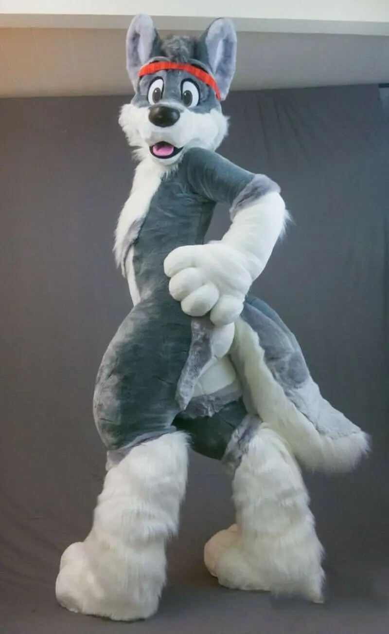 Birthday Party Gray Husky Dog Fursuit Mascot Costume Furry Costume Suits Cosplay Party Game Fancy Dress Christmas Adult Size
Birthday Party Gray Husky Dog Fursuit Mascot Costume Furry Costume Suits Cosplay Party Game Fancy Dress Christmas Adult Size