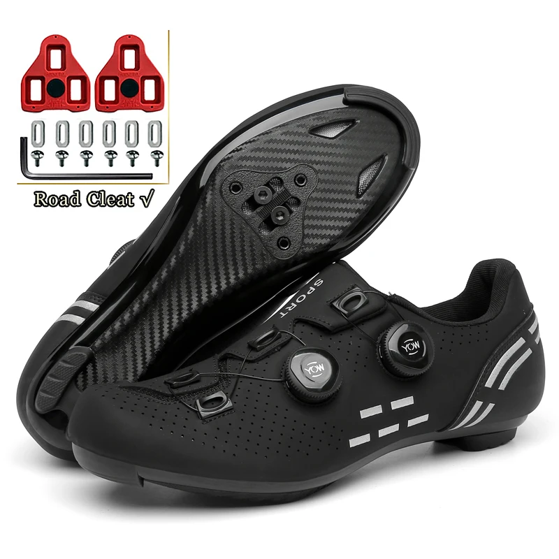 New Cycling Shoes Self-Locking Mountain Bike SPD Cleat Shoes Professional Racing Road Bicycle Sneaker Men Sapatilha Ciclismo Mtb
New Cycling Shoes Self-Locking Mountain Bike SPD Cleat Shoes Professional Racing Road Bicycle Sneaker Men Sapatilha Ciclismo Mtb