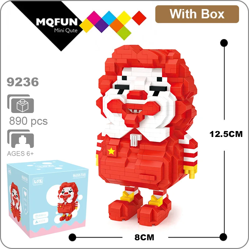 LOZ Micro Blocks Diamond Brick Anpanman Red Fox monkey Cartoon Character Anime Action Figures DIY Assembly Toys Model Model Gift
LOZ Micro Blocks Diamond Brick Anpanman Red Fox monkey Cartoon Character Anime Action Figures DIY Assembly Toys Model Model Gift