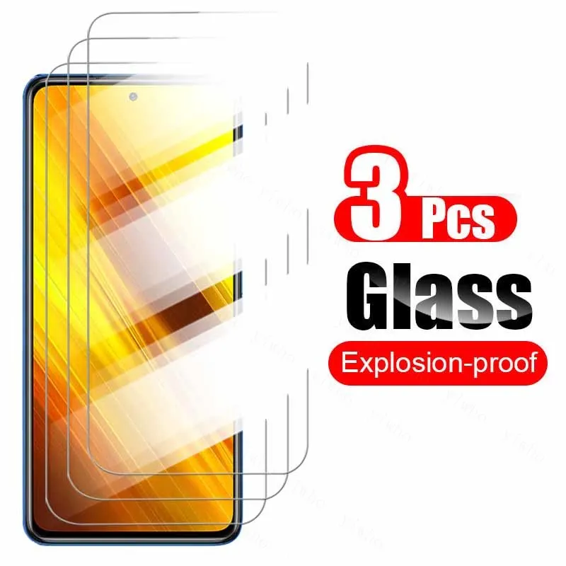 3Pcs on POCO X3 Pro Pocophone Little F3 Tempered Glass Poko F3 X3 Screen Protector Cover Glass Poco M3 Pro HD Protective Film
3Pcs on POCO X3 Pro Pocophone Little F3 Tempered Glass Poko F3 X3 Screen Protector Cover Glass Poco M3 Pro HD Protective Film
