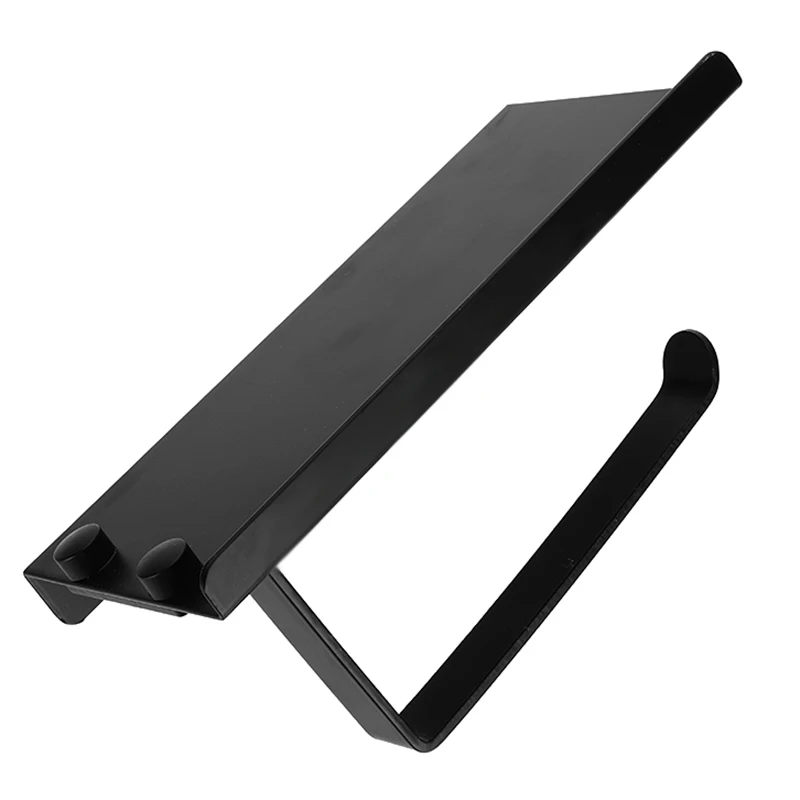 Bathroom Paper Holder With Phone Shelf Black Toilet Paper Holder Wall Mounted Space Aluminum Roll Paper Holder Tissue Boxes
Bathroom Paper Holder With Phone Shelf Black Toilet Paper Holder Wall Mounted Space Aluminum Roll Paper Holder Tissue Boxes