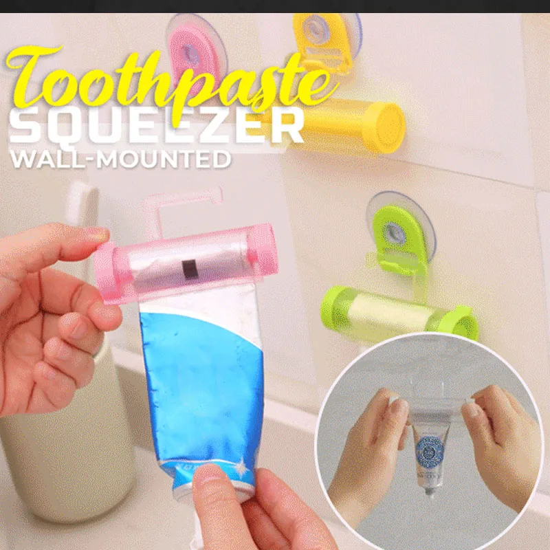 Wall-mounted Toothpaste Squeezer Household Toothpaste Artifact Device Lazy Toothpaste Tube Squeezer Press Bathroom Supplies
Wall-mounted Toothpaste Squeezer Household Toothpaste Artifact Device Lazy Toothpaste Tube Squeezer Press Bathroom Supplies