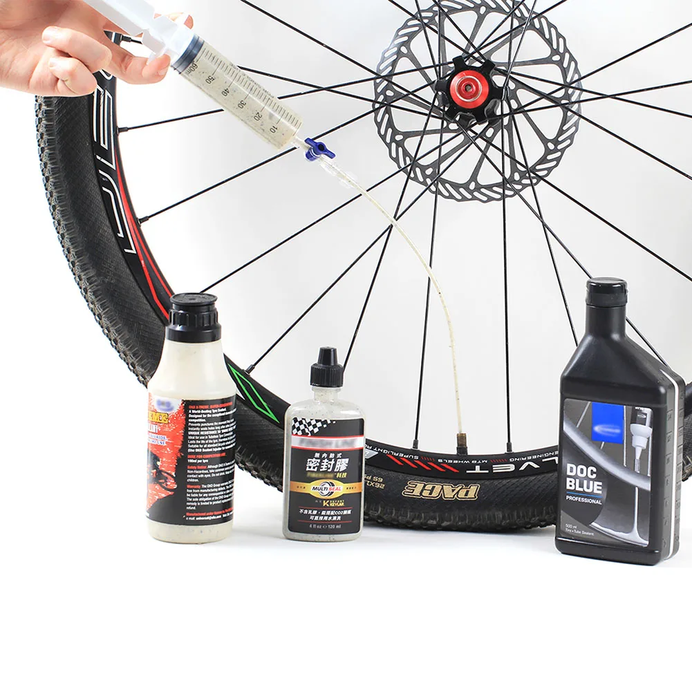 Bicycle Tubeless Tire Liquid Injection Tool Bike Tire Tubeless Sealant Injector Syringe Rubber Hose Kit For MTB Bicycle Accessor
Bicycle Tubeless Tire Liquid Injection Tool Bike Tire Tubeless Sealant Injector Syringe Rubber Hose Kit For MTB Bicycle Accessor