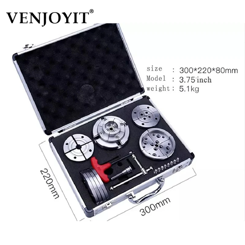 Wood Lathe Chuck Set 3.5"Inch Self Centering Scroll Chuck High Quality 4 Number Of Jaws Woodworking Lathe Chucks
Wood Lathe Chuck Set 3.5"Inch Self Centering Scroll Chuck High Quality 4 Number Of Jaws Woodworking Lathe Chucks
