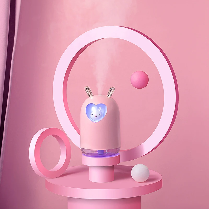 Lovely Rabbit air Humidifier Cute Pet Ultrasonic Cool Mist Aroma Oil Diffuser LED Lamp USB Humidificador
Lovely Rabbit air Humidifier Cute Pet Ultrasonic Cool Mist Aroma Oil Diffuser LED Lamp USB Humidificador