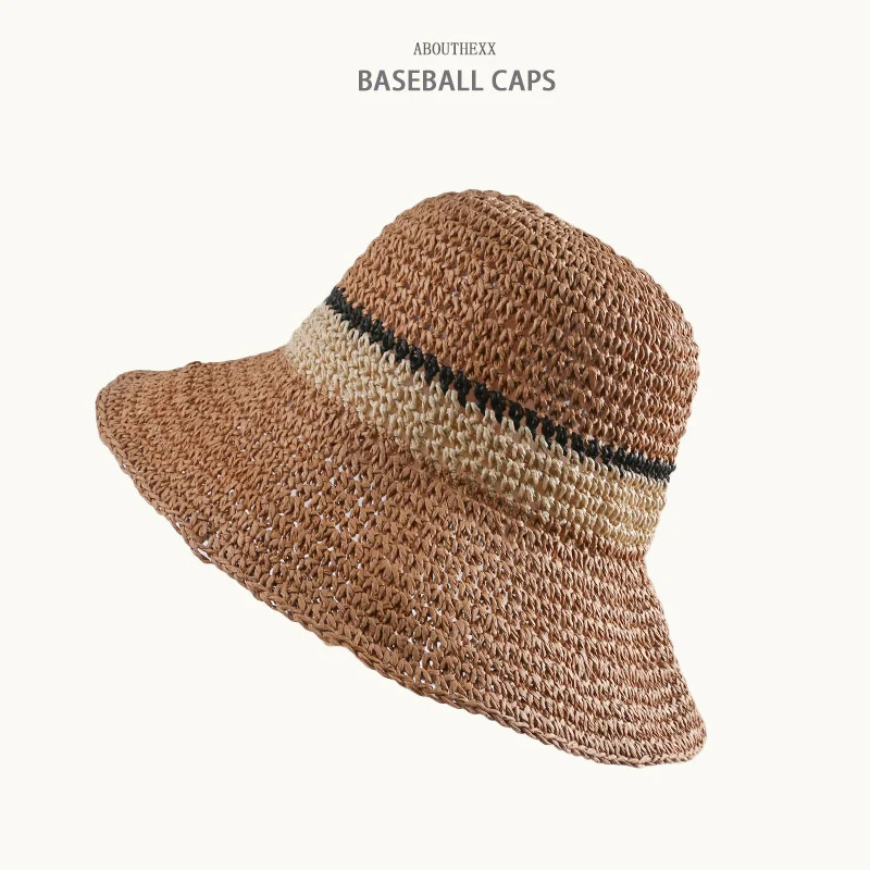 2021Summer Fashion Women Straw Hat Hand Woven Bucket Cap Simple Portable Panama Bonnet Gorro Lady Foldable Beach Visor Casquette
2021Summer Fashion Women Straw Hat Hand Woven Bucket Cap Simple Portable Panama Bonnet Gorro Lady Foldable Beach Visor Casquette