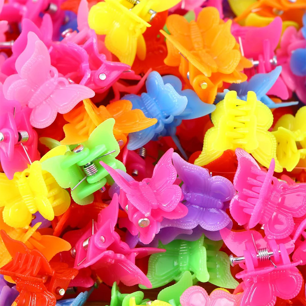 100PCS Butterfly Hair Clips Beauty Tools Assorted Color Beautiful Butterfly Hair Clips For Girls Women Hair Styling Accessories
100PCS Butterfly Hair Clips Beauty Tools Assorted Color Beautiful Butterfly Hair Clips For Girls Women Hair Styling Accessories