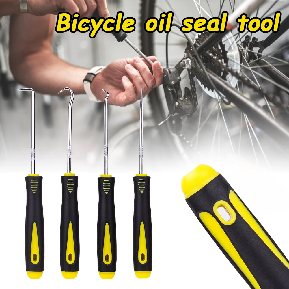 4PCS Remover Tool Set Auto Pick And Hook Set O Ring Oil Seal Gasket Puller Remover Craft Hand Mechanic Tools Bicycle Accessory
4PCS Remover Tool Set Auto Pick And Hook Set O Ring Oil Seal Gasket Puller Remover Craft Hand Mechanic Tools Bicycle Accessory