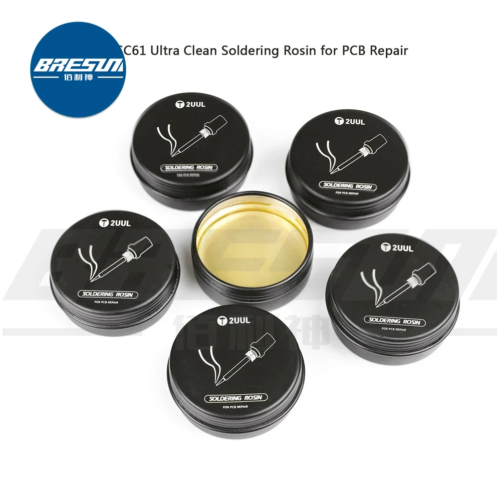 2UUL SC61 Ultra Clean Soldering Rosin Flux BGA PCB PGA SMD Soldering Paste Flux For Electric Soldering Iron Welding Fluxes
2UUL SC61 Ultra Clean Soldering Rosin Flux BGA PCB PGA SMD Soldering Paste Flux For Electric Soldering Iron Welding Fluxes
