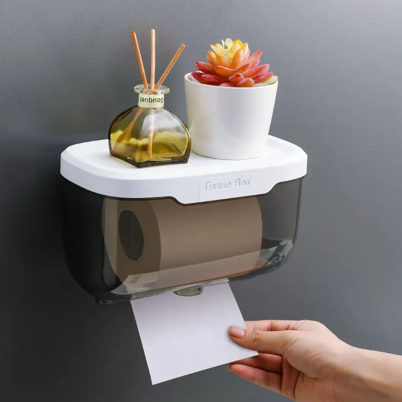 Toilet tissue box toilet rack bathroom free perforated toilet paper rack waterproof paper box
Toilet tissue box toilet rack bathroom free perforated toilet paper rack waterproof paper box
