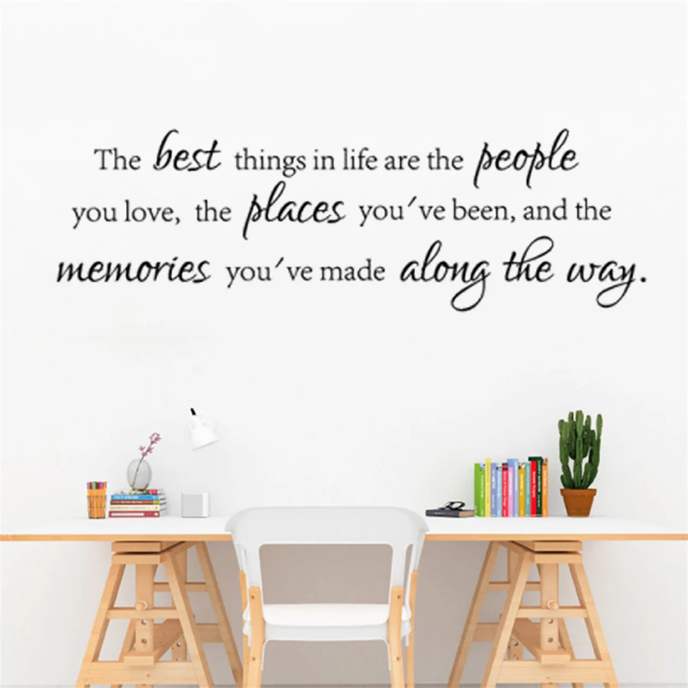 The Best Things In Life Are The People Quotes Wall Decals Removable Vinyl Stickers Livingroom Home Modern Decor Poster DW21327 
The Best Things In Life Are The People Quotes Wall Decals Removable Vinyl Stickers Livingroom Home Modern Decor Poster DW21327