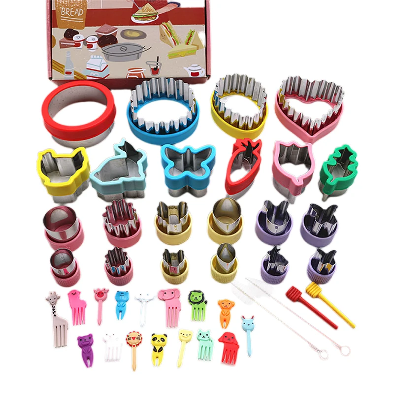 42Pcs/set Easter Sandwich Biscuit Mold Butterfly Rabbit Biscuit Cutting Cookie Mold Animal Fruit Vegetable Cutting Flower Molds
42Pcs/set Easter Sandwich Biscuit Mold Butterfly Rabbit Biscuit Cutting Cookie Mold Animal Fruit Vegetable Cutting Flower Molds