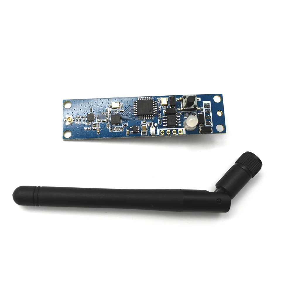 2.4Ghz ISM 126 Channels Wireless DMX512 Transmitter PCB Modules Board with Antenna LED Controller Wifi Receiver DC5V F5-006
2.4Ghz ISM 126 Channels Wireless DMX512 Transmitter PCB Modules Board with Antenna LED Controller Wifi Receiver DC5V F5-006
