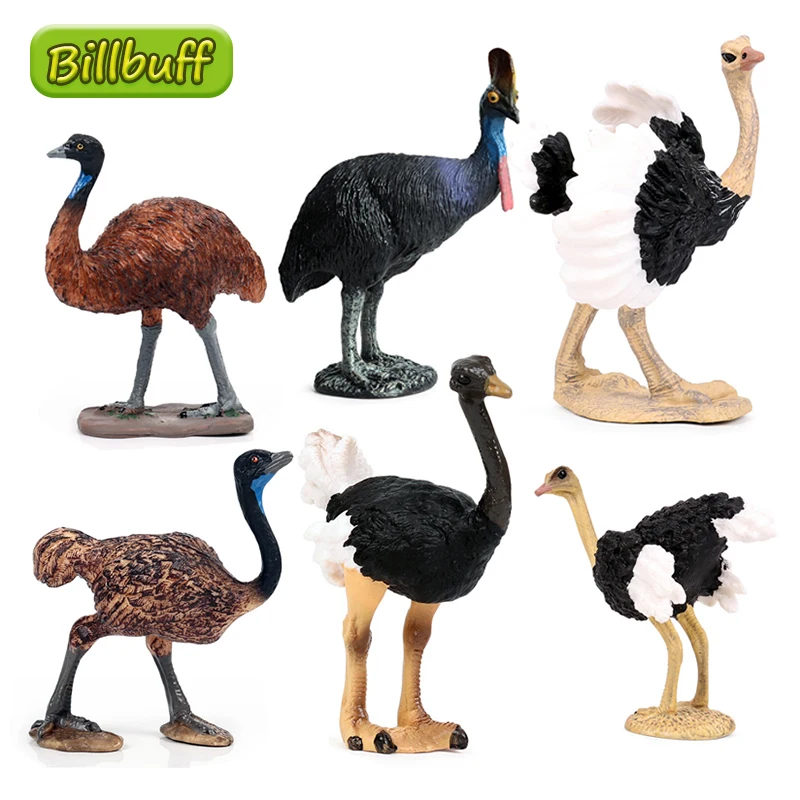 New Simulation Wild PVC Animal Ostrich Cub Model Action Figures Collection Miniature Cognition Educational Toy for children Gift
New Simulation Wild PVC Animal Ostrich Cub Model Action Figures Collection Miniature Cognition Educational Toy for children Gift