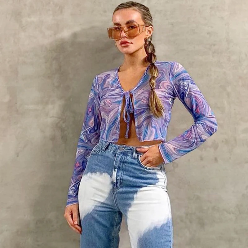IAMSURE Beach Style Tie Dye Print Crop Top Women 2021 Holiday Long Sleeveless O-Neck Tie Front Bandage Cardigans Casual Y2K Tees
IAMSURE Beach Style Tie Dye Print Crop Top Women 2021 Holiday Long Sleeveless O-Neck Tie Front Bandage Cardigans Casual Y2K Tees