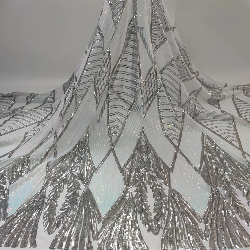 Best Selling Blue African Tulle Lace Fabrics High Quality With Sequins Embroidery Lace Fabric For Evening dress YD0002
Best Selling Blue African Tulle Lace Fabrics High Quality With Sequins Embroidery Lace Fabric For Evening dress YD0002