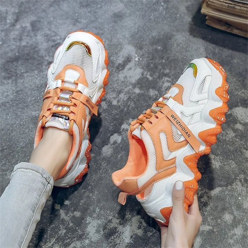 Shoes For Women Flat Shoes Platform Sports Shoes Mesh Breathable Footwear Casual Chunky Sneakers Women Shoes 2021 Large Size
Shoes For Women Flat Shoes Platform Sports Shoes Mesh Breathable Footwear Casual Chunky Sneakers Women Shoes 2021 Large Size