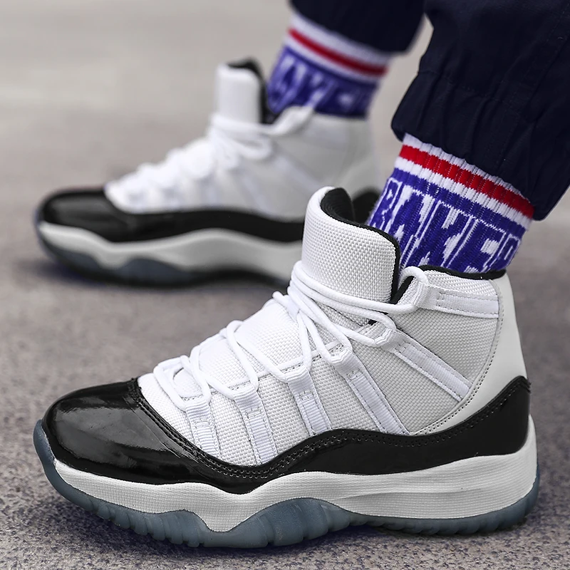Children Boys Brand Leather Basketball Shoes Kids Sneakers Thick Sole Non-slip Sports Shoes Child Boy Basket Trainer Shoes Girls
Children Boys Brand Leather Basketball Shoes Kids Sneakers Thick Sole Non-slip Sports Shoes Child Boy Basket Trainer Shoes Girls