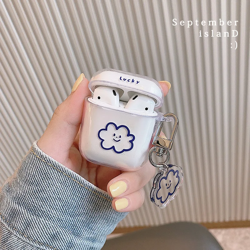 Cute Earphone Case For Apple AirPods Case TPU Transparent Protective Cover For Airpods Accessories Charging Box 
Cute Earphone Case For Apple AirPods Case TPU Transparent Protective Cover For Airpods Accessories Charging Box