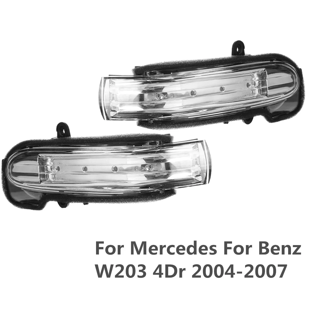 W203 2x LED Car Door Wing Side Rearview Mirror Light Turn Signal Indicator Blinker Lamp For Mercedes For Benz W203 4Dr 2004-2007
W203 2x LED Car Door Wing Side Rearview Mirror Light Turn Signal Indicator Blinker Lamp For Mercedes For Benz W203 4Dr 2004-2007