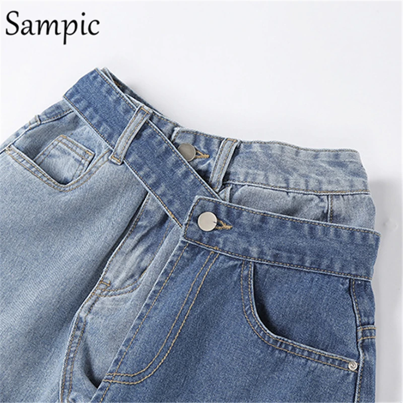 Sampic casual fashion women summer 2020 high waist denim pants joggers women hip hop streetwear pants jeans mujer pantalones
Sampic casual fashion women summer 2020 high waist denim pants joggers women hip hop streetwear pants jeans mujer pantalones