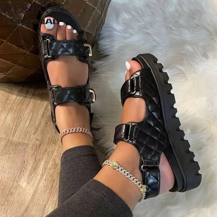 Women Sandals Summer New Outdoor Comfortable Platform Sandals Ladies Shoes Fashion Retro Velcro Shoes Woman Plus Size Sandals
Women Sandals Summer New Outdoor Comfortable Platform Sandals Ladies Shoes Fashion Retro Velcro Shoes Woman Plus Size Sandals