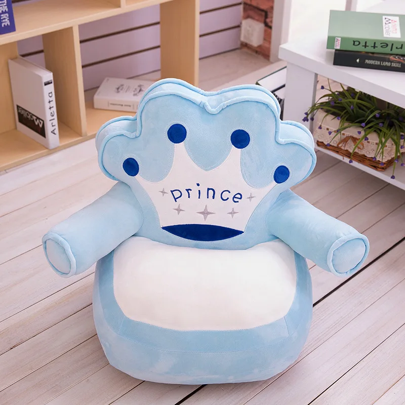 Only Cover No Filling Baby Bean Bag Cartoon Crown Seat Sofa Baby Chair Toddler Nest Puff Plush Bag Seat Bean Children Cover Seat
Only Cover No Filling Baby Bean Bag Cartoon Crown Seat Sofa Baby Chair Toddler Nest Puff Plush Bag Seat Bean Children Cover Seat