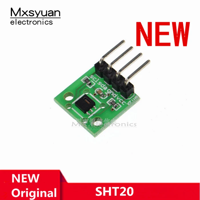 SHT20 Temperature and Humidity Sensor Module Digital Temperature and Humidity Measurement Module I2C Communication Small Volume
SHT20 Temperature and Humidity Sensor Module Digital Temperature and Humidity Measurement Module I2C Communication Small Volume