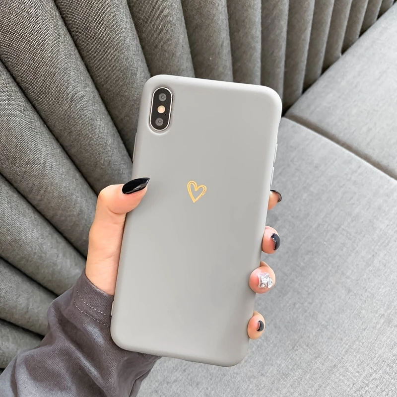 For iPhone 6 6s 7 8 Plus X XR XS MAX iPhone 12 11 Pro Max case Ultra-thin soft heart-shaped pattern silicone protective case
For iPhone 6 6s 7 8 Plus X XR XS MAX iPhone 12 11 Pro Max case Ultra-thin soft heart-shaped pattern silicone protective case
