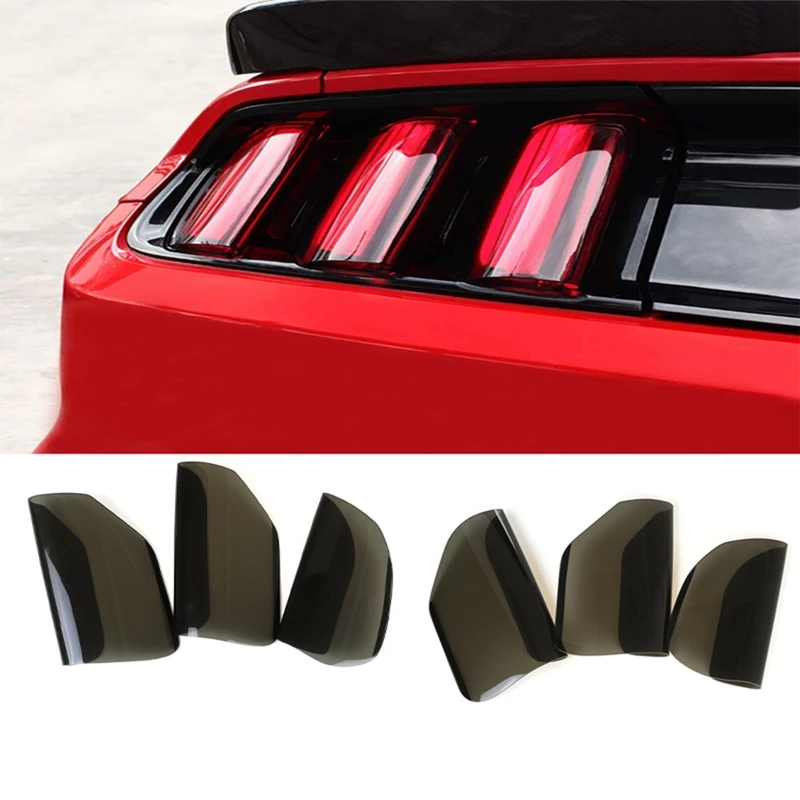 6Pcs Car Rear Tail Light Lamp Cover Protector Sticker Smoked Auto Tail Light Hood for Ford Mustang 2015-2017
6Pcs Car Rear Tail Light Lamp Cover Protector Sticker Smoked Auto Tail Light Hood for Ford Mustang 2015-2017