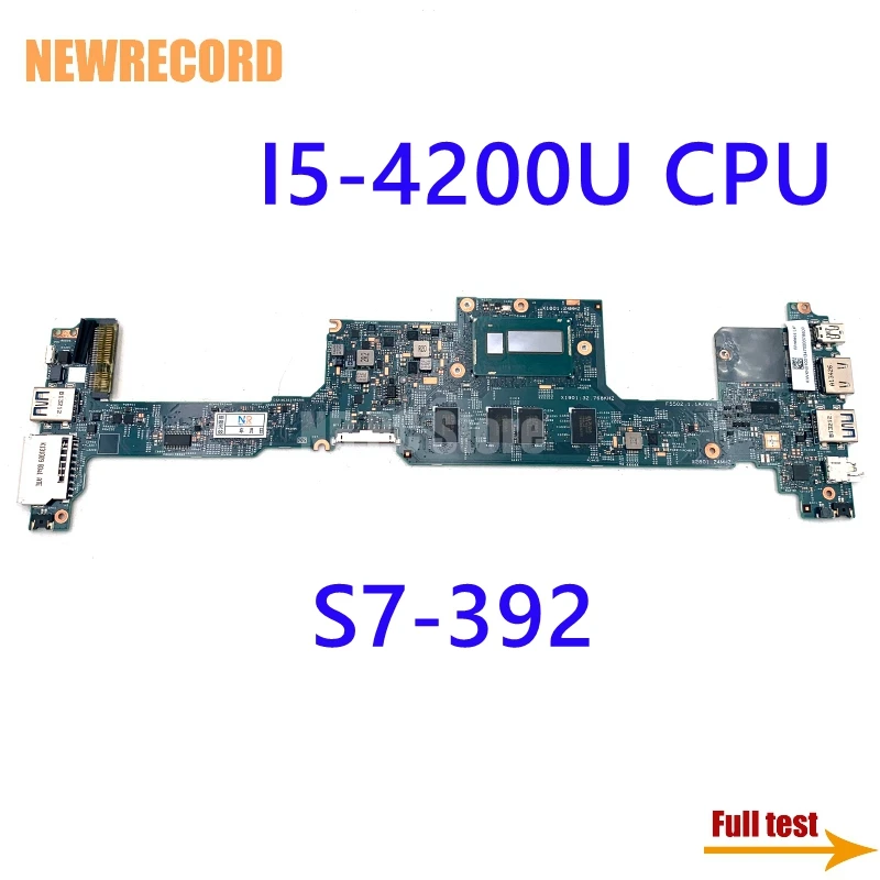 NEWRECORD NBMBK11001 NB.MBK11.001 48.4LZ02.011 48.4LZ02.021 для Acer aspire S7 392 Материнская плата ноутбука SR170 I5