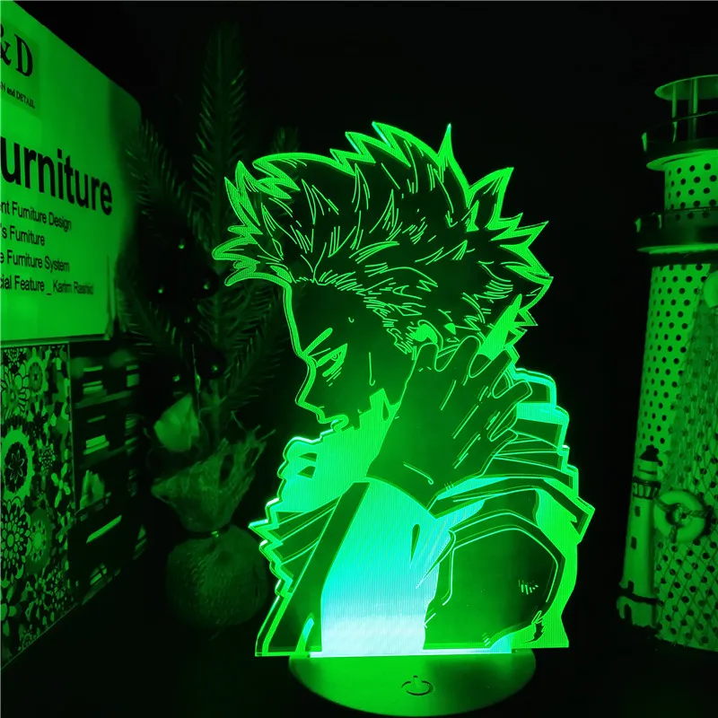 My Hero Academia 3D Lamp HITOSHI SHINSO LED Night Light Boku No Hero Anime Home Decoration Lampara Creative Lamps Lighting Lampe
My Hero Academia 3D Lamp HITOSHI SHINSO LED Night Light Boku No Hero Anime Home Decoration Lampara Creative Lamps Lighting Lampe