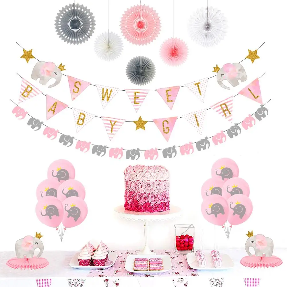 Baby shower home party decoration baby pink elephant girl birthday party decoration collection baby girl one year old birthday
Baby shower home party decoration baby pink elephant girl birthday party decoration collection baby girl one year old birthday