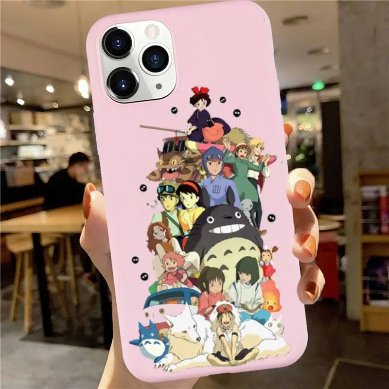 Totoro Spirited Away Ghibli Miyazaki Anime luxury Phone Case Candy Color for iPhone 6 7 8 11 12 s mini pro X XS XR MAX Plus
Totoro Spirited Away Ghibli Miyazaki Anime luxury Phone Case Candy Color for iPhone 6 7 8 11 12 s mini pro X XS XR MAX Plus