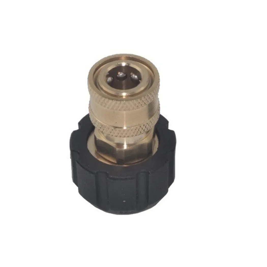 1pc High Pressure Washer 1/4 3/8 Quick Connect Female To M22-14/15 Adapter Cleaner Watering Lawn Garden
1pc High Pressure Washer 1/4 3/8 Quick Connect Female To M22-14/15 Adapter Cleaner Watering Lawn Garden
