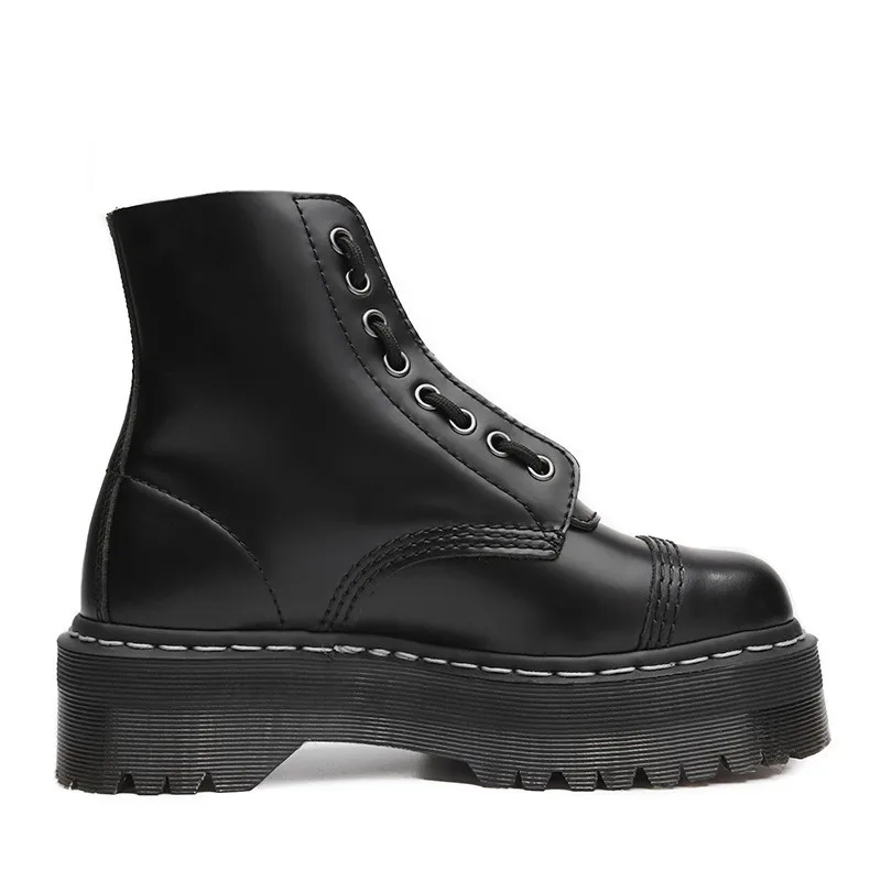Size35-41 Chunky Motorcycle Boots For Women Autumn 2021 Fashion Round Toe Lace-up Combat Boots Ladies Shoes
Size35-41 Chunky Motorcycle Boots For Women Autumn 2021 Fashion Round Toe Lace-up Combat Boots Ladies Shoes