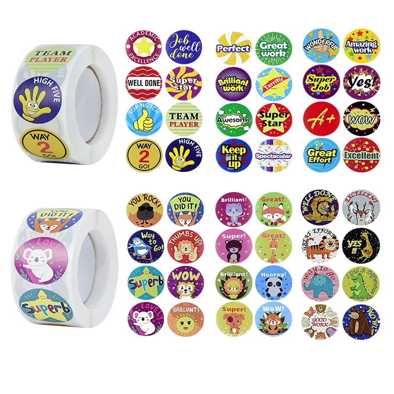 500pcs Cute Animals Reward Label Stickers Motivational Sticker for Kids School Reward Gifts Packaging Decoration DIY Decals
500pcs Cute Animals Reward Label Stickers Motivational Sticker for Kids School Reward Gifts Packaging Decoration DIY Decals