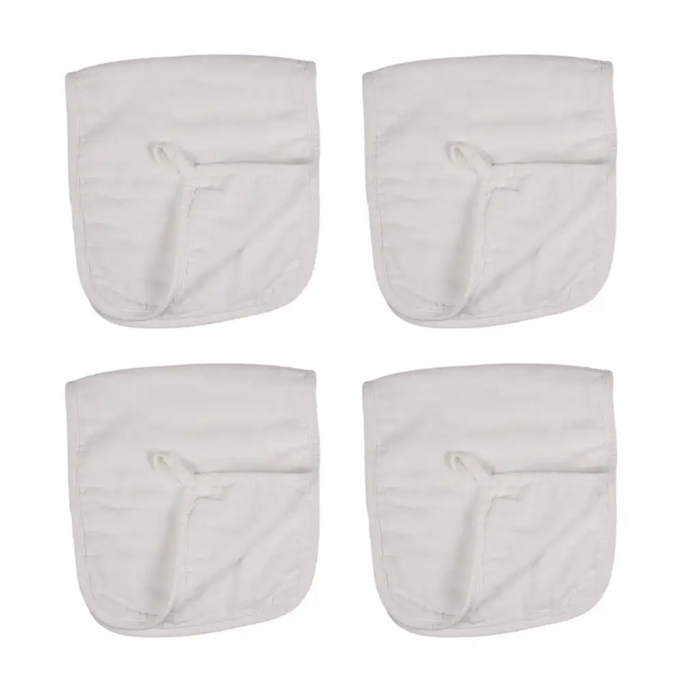 4 Pcs Pure Cotton Baby Burp Cloths 6 Layers Absorbent Cloth Burp Bib Breastfeeding Accessories Baby Saliva Towel
4 Pcs Pure Cotton Baby Burp Cloths 6 Layers Absorbent Cloth Burp Bib Breastfeeding Accessories Baby Saliva Towel