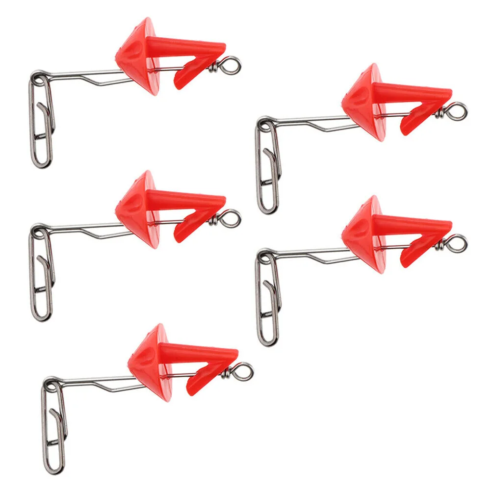 

High Quality Fishing Bait Clips Wide Range 10pcs Bait Release Clip Beach rig Breakaway style Hook Shield Plastic