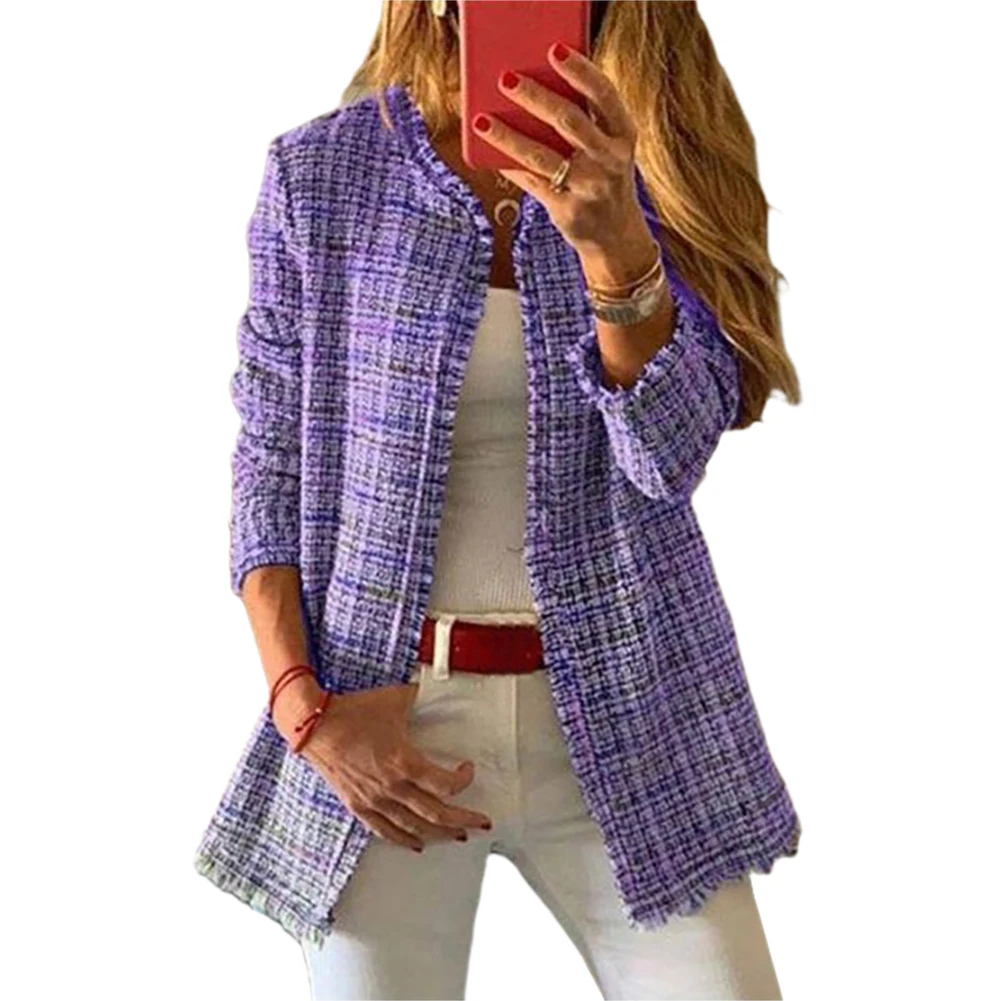 Sweet Women Autumn Winter Outerwear Plaid Open Front Wool Cardigan Jacket Coat girls chic vintage coat
Sweet Women Autumn Winter Outerwear Plaid Open Front Wool Cardigan Jacket Coat girls chic vintage coat