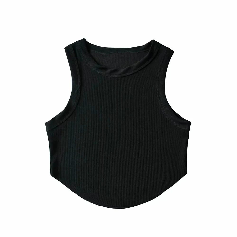 Toppies 2021 Summer Slim Knitted Tank Tops Sexy Cropped Tops Narrow Shoulder Vest Women's Irregular Hem T-shirt
Toppies 2021 Summer Slim Knitted Tank Tops Sexy Cropped Tops Narrow Shoulder Vest Women's Irregular Hem T-shirt