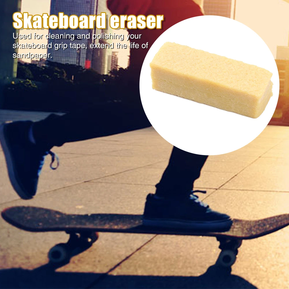 Outdoor Skateboard Eraser Reusable Odorless Cleaning Tool Polishing Home Dirt Remove Rough Tape Universal Longboard Portable
Outdoor Skateboard Eraser Reusable Odorless Cleaning Tool Polishing Home Dirt Remove Rough Tape Universal Longboard Portable